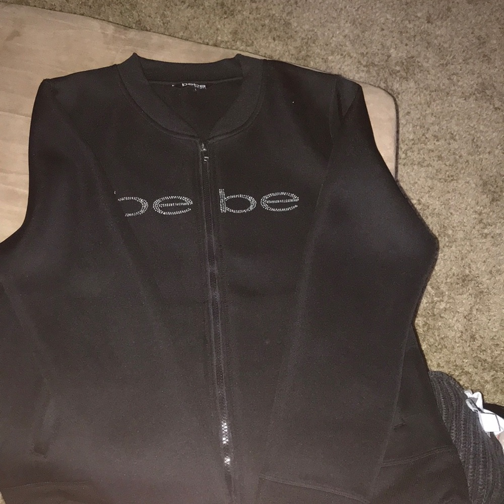Bebe dress and sports jacket